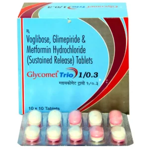 Glycomet Trio 1/0.3 Mg Tablet