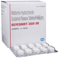 Glycomet SR 850 tablets 10'S
