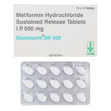 Gluconorm SR  500 tablets 15'S